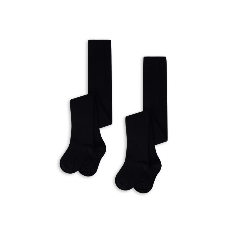 Աղջկա մանկական միագույն զուգագուլպա 2 հատ